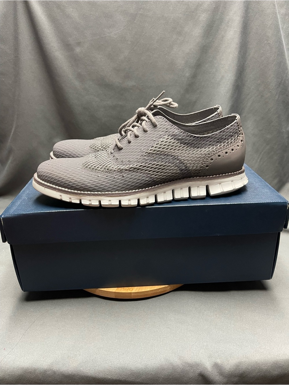 Men’s Cole Haan Lunargrand Long Wing Woodbury - Size 7.5M